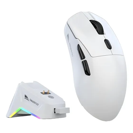 Mouse Gamer Smailwolf M3pro 500 Mah Com Base Rgb