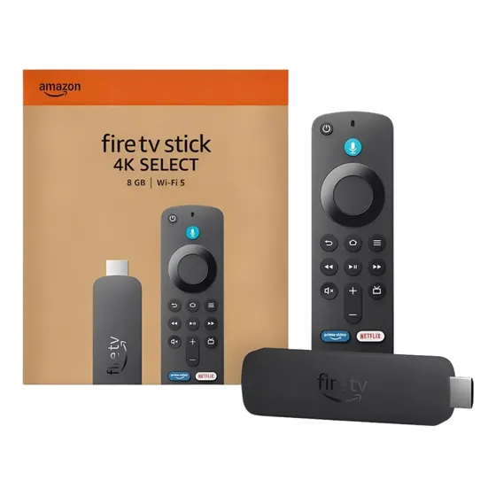 Fire Tv Stick 4k Select Amazon 8gb Wifi 5 Com Controle Alexa Fire Tv Stick 4k Select Amazon 8gb Wifi 5 Com Controle Alexa