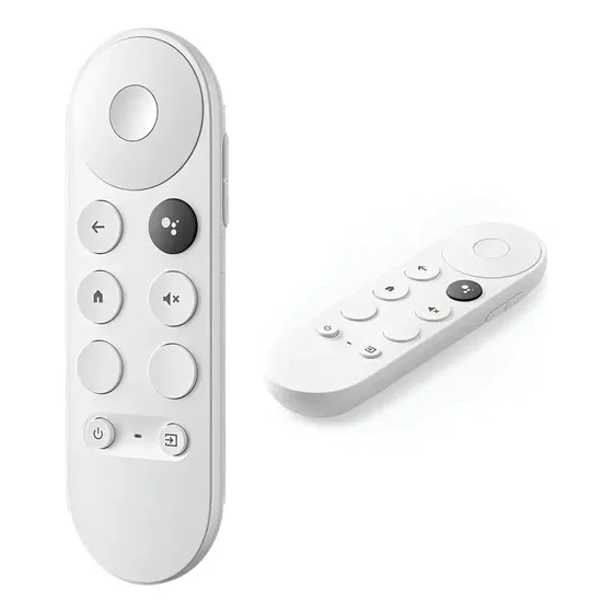 Controle Remoto G9n9n Voice Air Para Chromecast 4k Bt Branco