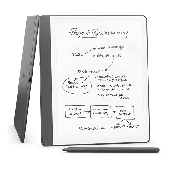 A Amazon Kindle Scribe 2024 Wi-fi Com Caneta Premium De 64 L A Amazon Kindle Scribe 2024 Wi-fi Com Caneta Premium De 64 L