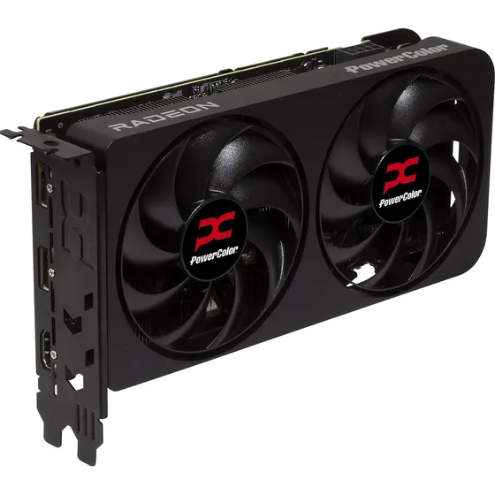 Placa De Video Powercolor Rx 9060 Xt Reaper 8gb Gddr6 128-bi