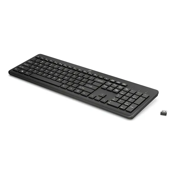 Kit Teclado Mouse Sem Fio Hp 230 Wireless 2.4ghz Usb Preto
