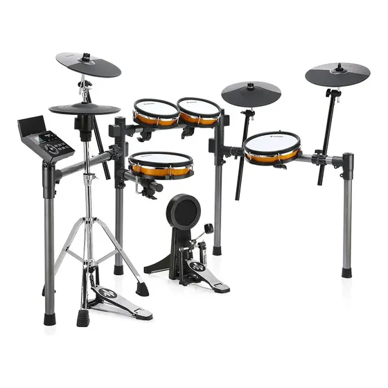Bateria Eletrônica Donner Groove Drum Ultra 5 Body Preta Preto Bateria Eletrônica Donner Groove Drum Ultra 5 Body Preta Preto