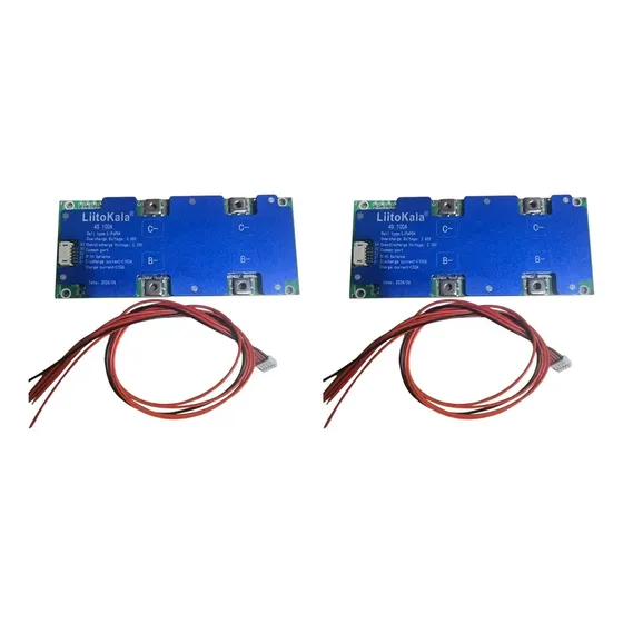 Bateria De Fosfato De Ferro E Lítio 2x 4s 12v 100a Lifepo4