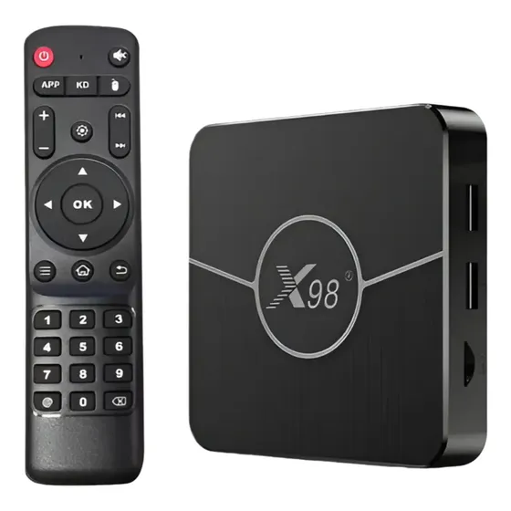 Reprodutor Multimídia X98 Plus 32g Smart Tv Box Amlogic 4k