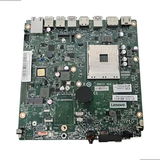 Placa Mãe Lenovo Thinkcentre M75q Gen 2 Am4iv 5b20u54402 Verde