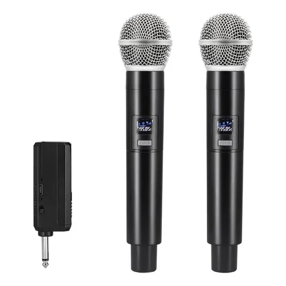 Microfone Sem Fio Profissional Bluetooth Pra Karaokê E Palco