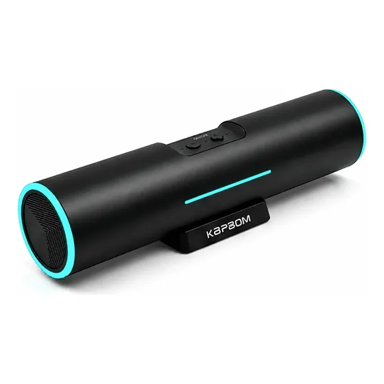 Caixa De Som Soundbar Wassay Para Pc Notebook Led Gamer