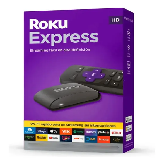 Leitor De Streaming Hd Com Controle Remoto E Voz