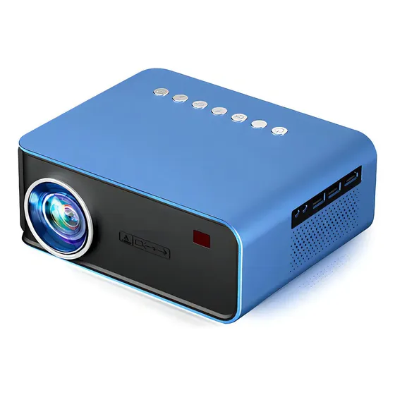 Projetor T4 Lcd 1024 X 600 Hd 3500 Lumens Led Hdmi Flexinter Cor Azul Bivolt Projetor T4 Lcd 1024 X 600 Hd 3500 Lumens Led Hdmi Flexinter Cor Azul Bivolt