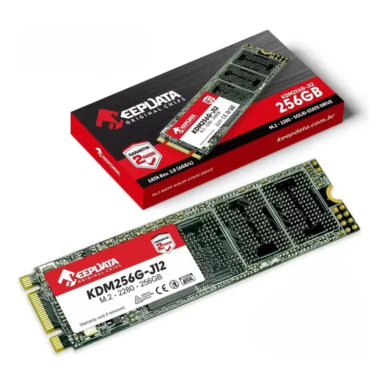 Ssd M.2 Keepdata 256gb Sata 3 - Kdm256g-j12