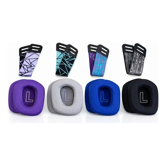 Kit Almofada + Headband Compatível Headset Logitech G733