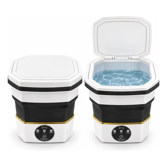 Mini Maquina De Lavar Roupa Tanquinho Portatil Dobravel 6,5l