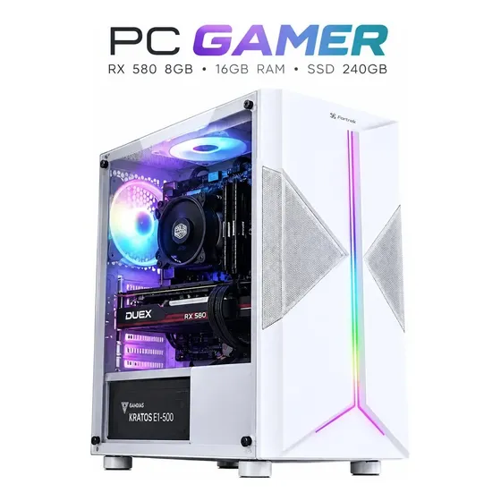 Pc Gamer I5 16gb Ram Ssd 240gb Rx 580 8gb