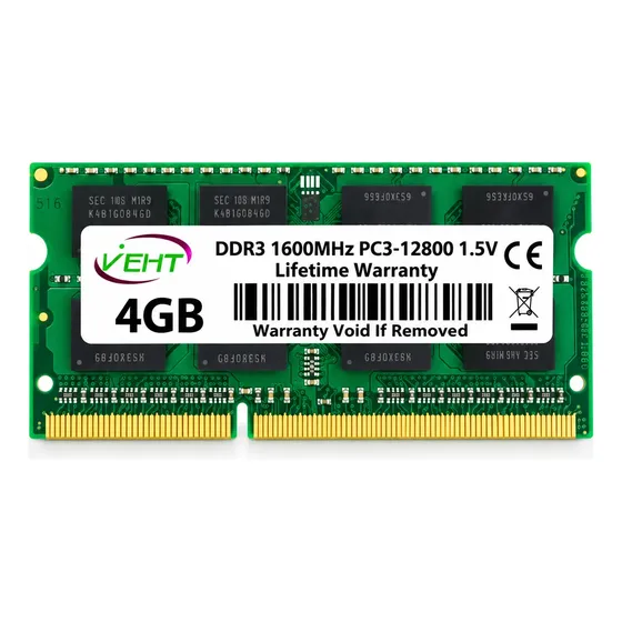 Memória Ram 4gb Ddr3 Notebook 1600mhz Pc3-12800 Sodimm 1.5v