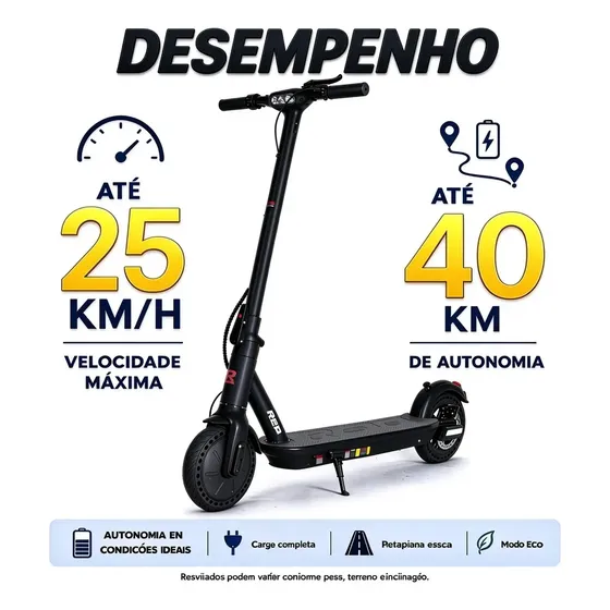 Patinete Elétrico Mankeel MK087 Dobrável com Suspensão, para Adultos