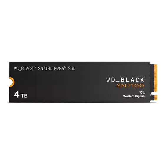 Ssd Western Digital Wd Black Sn7100 M.2 2280 4tb Pcie 4.0 X4 Preto