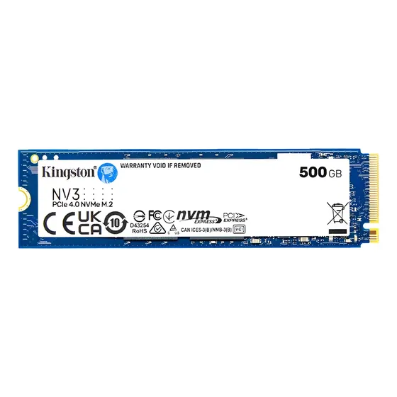 Ssd Kingston Nv3 1tb M.2 Nvme Pcie 4.0 Até 6000mb/s