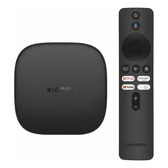 Xiaomi TV Box S, 3ª geração, 4k, Dolby Vision, Wi-Fi 6 e Googletv Black Standard