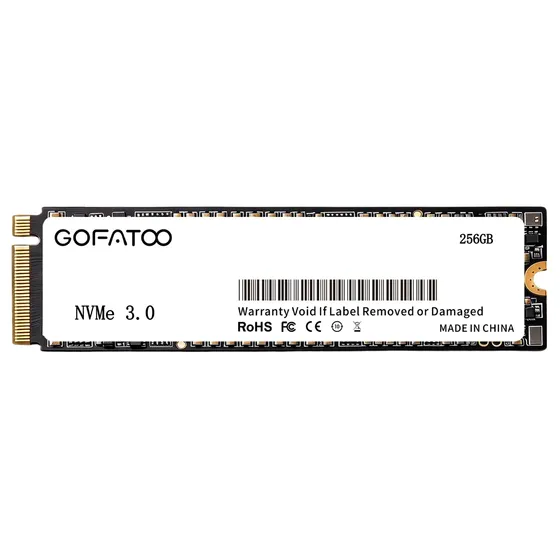 Ssd M.2 2280 Nvme 256 Gb Gofatoo Pcie 3.0 Nh32 2200 Mb/s Preto
