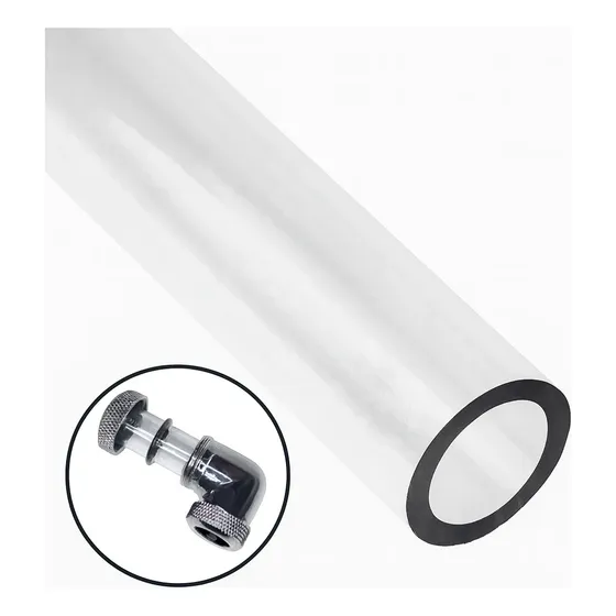 1x Tubo Rígido Petg 16mm Water Cooler C/ 50cm - Envio Full