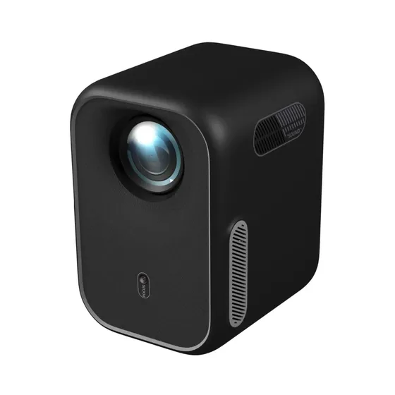 Projetor Portátil Mini Wupro G2 LCD 1080p Full Hd 200 Iso Lúmens Versão Global Google Tv Netflix Youtube Smart 4k Bluetooth Wifi Hdmi Usb Hdr10 Dolby Audio Android Cinema Em Casa Compacto Preto
