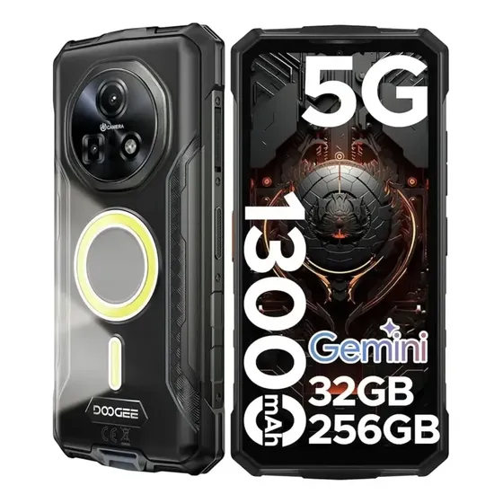 Smartphone Doogee Fire 7 Pro Dual Sim 256gb 32gb 13000mah 5g