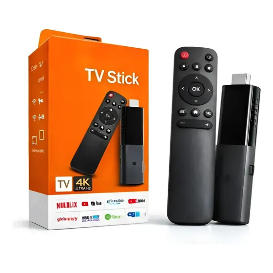 !@#tv Stick Android 4k Full Hd Com Streaming De Tv, Wi-fi E