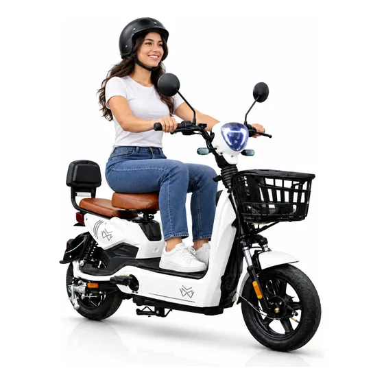 Scooter Moto Mw C2 C3 Elétrica Alarme Antifurto Farol Led