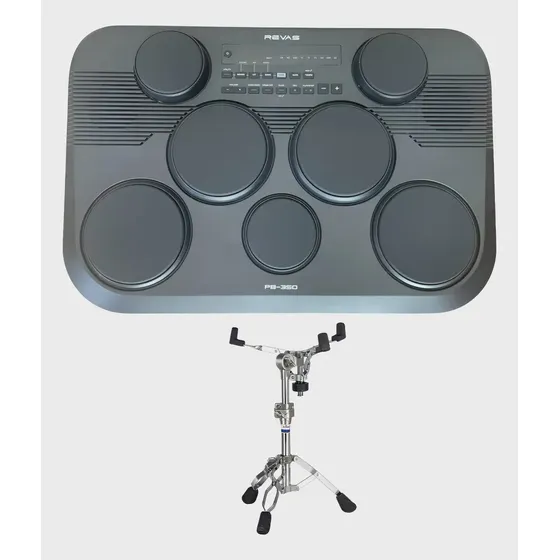 Bateria Eletrônica Roland Revas Pb350 + Estante Ss310