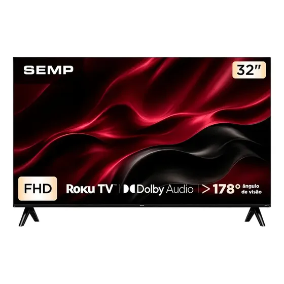 Smart Tv 32s42r 32 Led Full Hd Roku Wi-fi Dolby Audio Semp Smart Tv 32s42r 32 Led Full Hd Roku Wi-fi Dolby Audio Semp