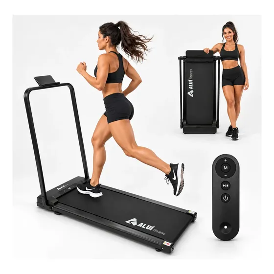 Esteira Elétrica Aluí Fitness Dobrável Com Painel Digital Esteira Elétrica Aluí Fitness Dobrável Com Painel Digital