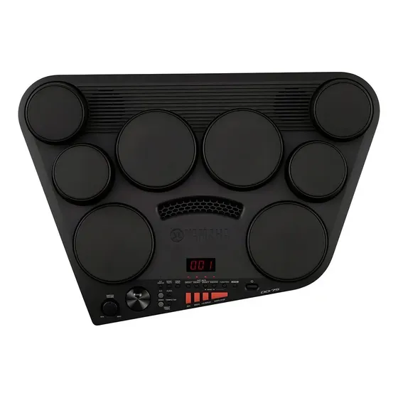 Bateria Eletrônica Yamaha Dd-75 Portátil Dd 75 Cor Preto