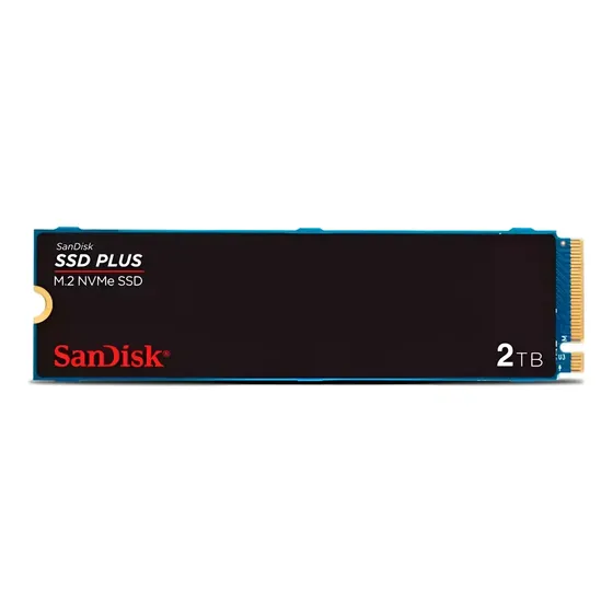 Ssd Sandisk Plus 2tb M.2 2280 Pcie Gen3 Nvme