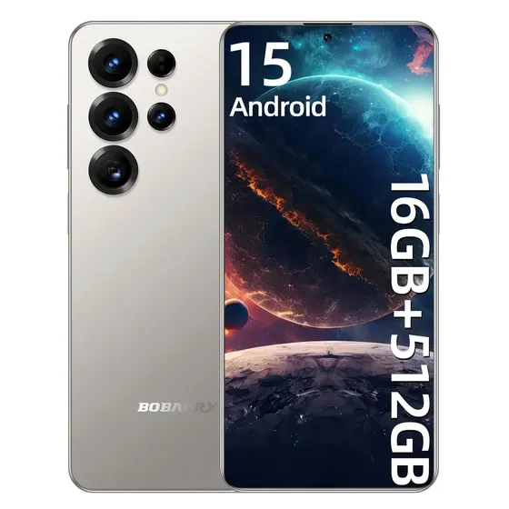 Celular 5g Smartphone 16 Gb Ram 512 Gb Rom, Dimensity 7200, Dual Chip, Bateria 5000mah, Gps, Android 15, Câmera 18 Mp + 32 Mp , Tela 6.78