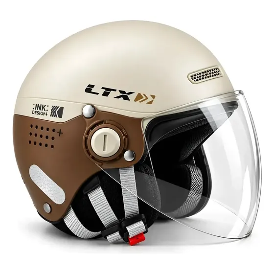 Capacete Scooter Elétrica Moto Bicicleta Elétrica Patinete Capacete Scooter Elétrica Moto Bicicleta Elétrica Patinete