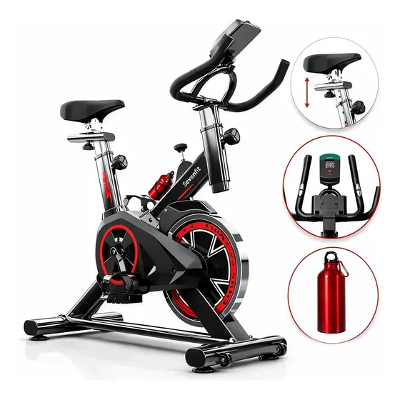 Bicicleta Ergométrica Spinning Fitness Para Academia E Casa