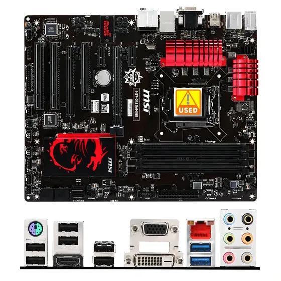 Compatible Placa-mãe Msi Zh87-g43 Para Jogos Intel Ejdpj