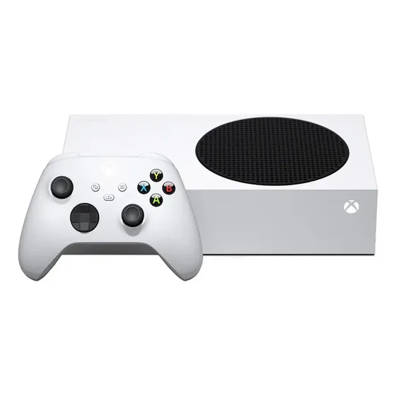 Console Microsoft Xbox Series S de 1 TB, cor branca Console Microsoft Xbox Series S de 1 TB, cor branca