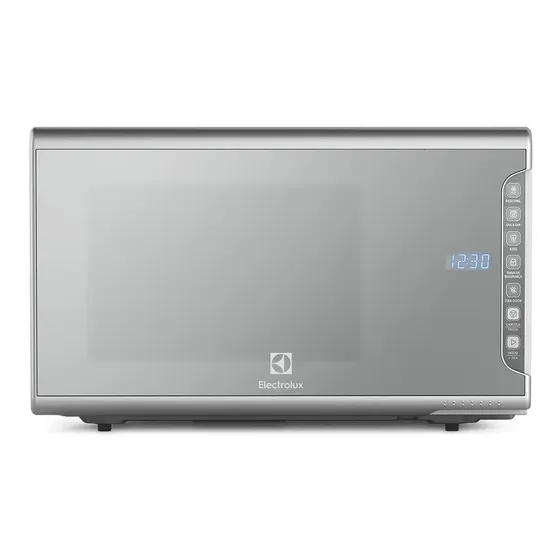 Microondas Electrolux 31 Litros Capacidade Prata Mi41s 220v Microondas Electrolux 31 Litros Capacidade Prata Mi41s 220v