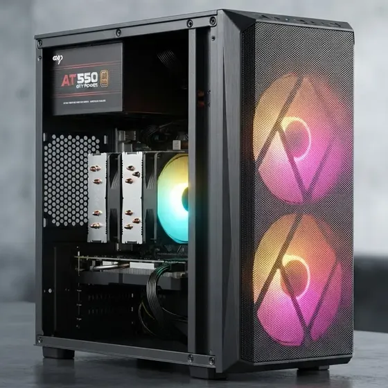 Pc Gamer Edição Xeon 12 Núcleos 16 Gb Ram 1tb Ssd Rx 580 8gb