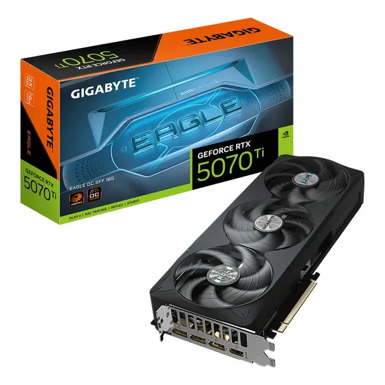 Placa de vídeo Gigabyte Geforce Rtx 5070 Ti Oc 16gb Gddr7