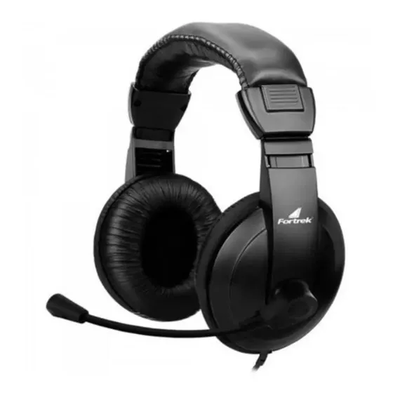 Headset Gamer Com Microfone Hsl102 Controle Volume P2 Preto