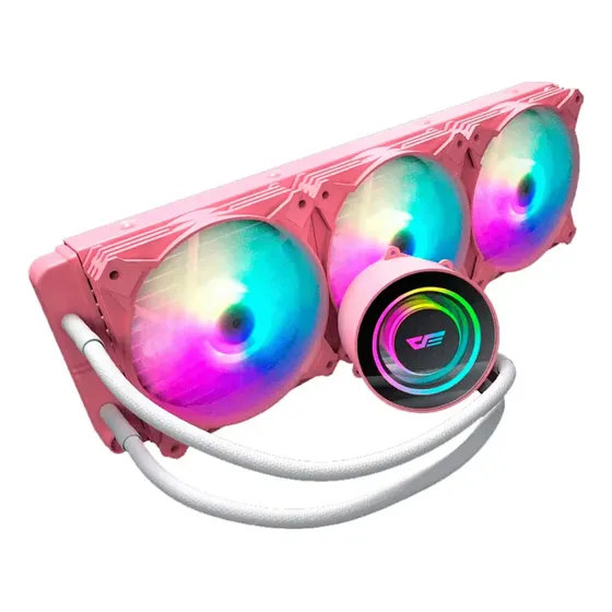 Water Cooler Processador Aigo Darkflash Dx360 Argb - Rosa