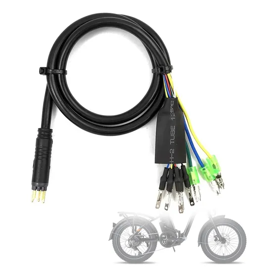 Cabo De Conversão De Bicicleta Elétrica Para Conector De Ada