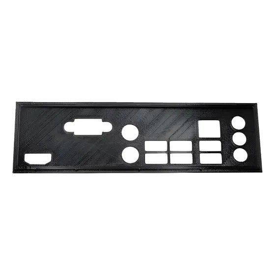 Espelho Tampa Acabamento Para Placa-mãe Asrock H510m-hvs Espelho Tampa Acabamento Para Placa-mãe Asrock H510m-hvs