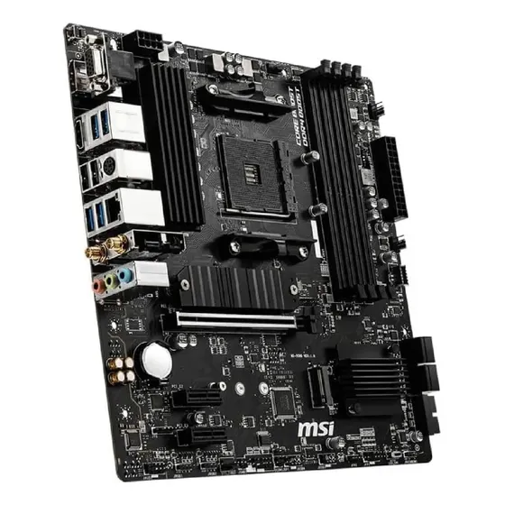 Placa Mãe Msi B550m Pro Vdh Wifi Am4 Matx Ddr4 M.2 Nvme