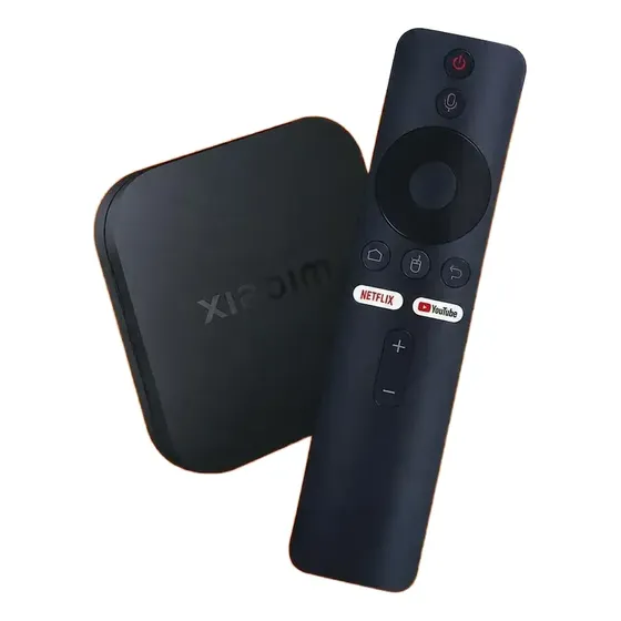 Tv Box S 4k H313 Android15.0 Wifi6 Controle De Voz 1g+8g