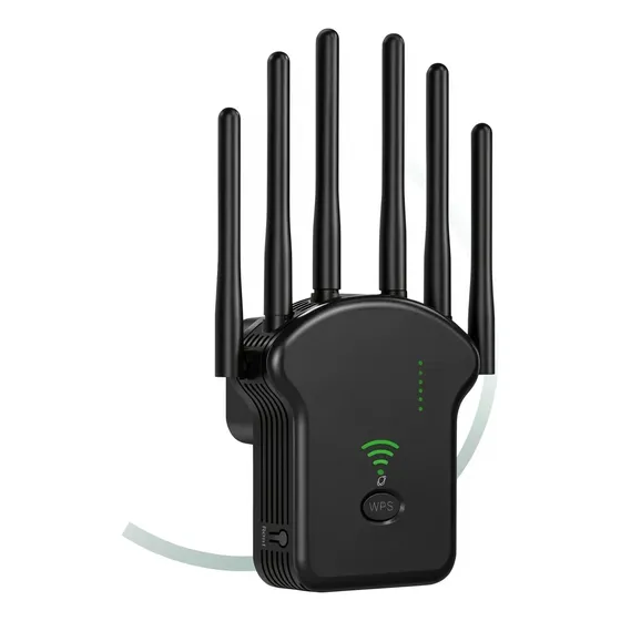 Repetidor Wifi 6 Antenas Potente 300mbps Longo Alcance