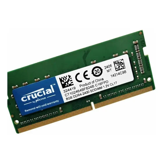 Memoria Crucial 08gb Ddr4- 2400 Notebook